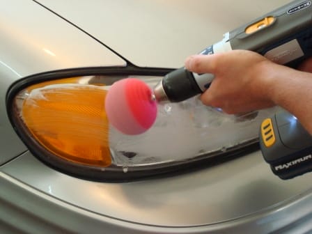 Headlight Polishing- Applying PlastX Headlight Polishing- Applying PlastX
