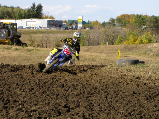 Kyle Biro at Sask MX Race
