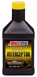 AMSOIL Interceptor Synthetic 2-Stroke Injector Oil AMSOIL Interceptor Synthetic 2-Stroke Injector Oil