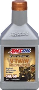 AMSOIL V-Twin Synthetic SAE 60 Motorcycle Oil AMSOIL V-Twin Synthetic SAE 60 Motorcycle Oil