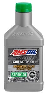AMSOIL OE 0W-20 Synthetic Motor Oil AMSOIL OE 0W-20 Synthetic Motor Oil