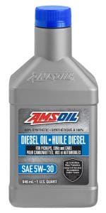 AMSOIL 5W-30 100% Synthetic Diesel Oil AMSOIL 5W-30 100% Synthetic Diesel Oil